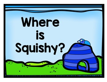 Preview of Where is Squishy?- A No Print, No Prep Positional Word Activity