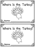 "Where is the Turkey?" Emergent Reader (A Thanksgiving/Nov