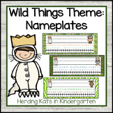 "Where the Wild Things Are" Name Tags