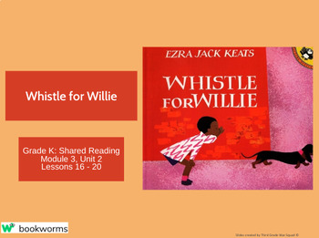 Preview of "Whistle for Willie" Google Slides- Bookworms Supplement