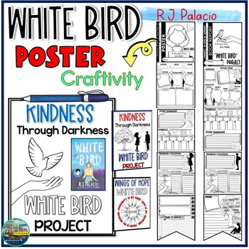 Preview of "White Bird" by R.J. Palacio / POSTER CRAFTIVITY