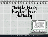 "White Man's Burden" by Rudyard Kipling Poem Analysis and Lesson