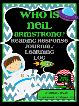 Preview of "Who Is Neil Armstrong?" Reading Log