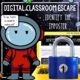 End of Year Who Is The Imposter Among Us Students Digital Escape Room Math Game