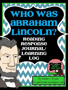 Preview of "Who Was Abraham Lincoln?" Reading Log