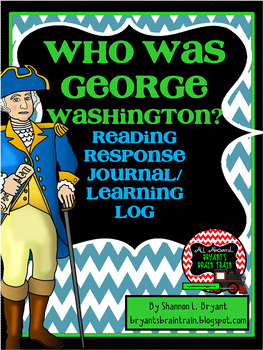 Preview of "Who Was George Washington?" Reading Log