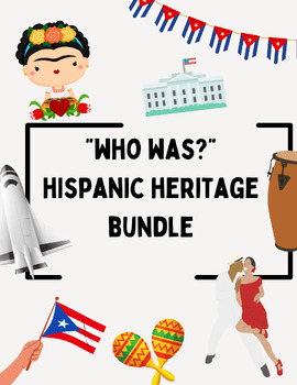 Preview of "Who Was?" Hispanic Heritage Bundle