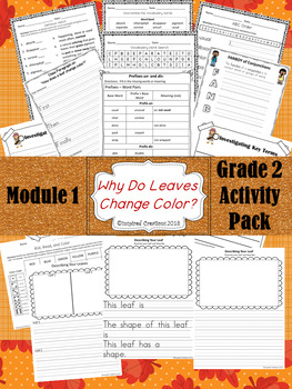 Preview of "Why Do Leaves Change Color " Activity Packet (Grade 2, M1 L20-24)
