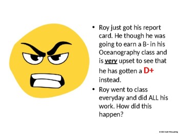 Preview of "Why Don't I Have an A???" Weighted Averages & Grade Calculation Activity