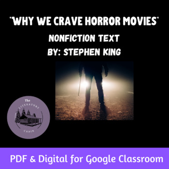 what is the thesis statement of why we crave horror movies