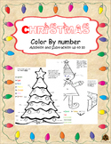 (Winter Holiday Christmas) Color by Numbers
