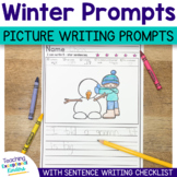 Winter Picture Writing Prompts With Sentence Starters