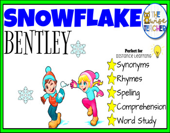 Preview of {Winter} Snowflake Bentley + Digital Resources + Holiday Activities