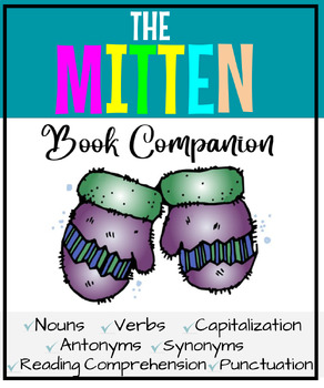 Preview of {Winter} The Mitten - Book Companion {Multiple Skills Reading Comprehension}
