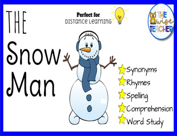 Preview of {Winter} The Snowman + Digital Resources + Holiday Craft Activities