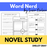 Word Nerd by Susin Nielsen - Novel Study with Graphic Orga