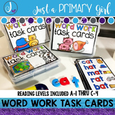 Word Ladders / Word Work Task Cards 1