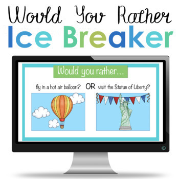 Would You Rather Spinner (Google Slides) - Digital/Virtual Icebreaker