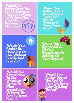 Would you rather? - Random cards