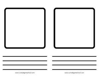 Write Your Own Book Printable Blank Book w/Prompts (2 Sizes)