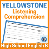 'Yellowstone' IB DP English B HL Listening Comprehension -