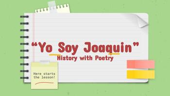 Preview of "Yo Soy Joaquin:" History with Poetry