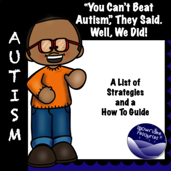 Preview of "You Can't Beat Autism", They Said.  But We Did!