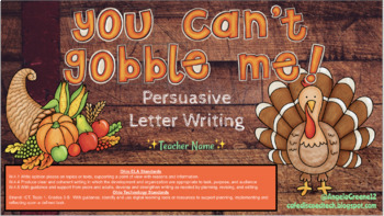 Preview of "You Can't Gobble Me!" (Link in Description)