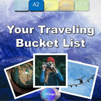 Preview of Your Traveling Bucket List / ESL Speaking Lesson for Low Levels  (A2 level)