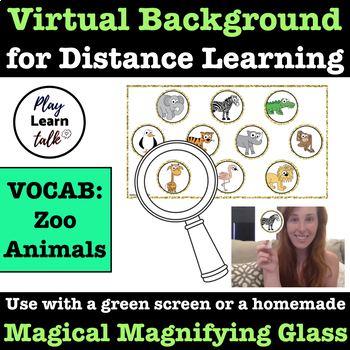 Preview of (Zoo) Virtual Background for Green Screen/Zoom/Remote Learning