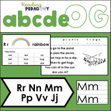 "abcdeOG" Early Reading Set 3: Letters R N M P V J
