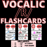 #halfoffhalftime | Vocalic R Flashcards | Speech Therapy |