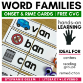 -at, -an, -ap Word Families Activities CVC Onset and Rime 