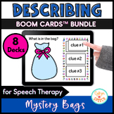 Describing Games Speech Therapy Boom Cards™ ⎸ Categories