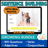 Sentence Extension BUNDLE for Speech Therapy Boom™ Cards