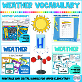 Weather Tools and Terms BUNDLE