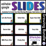 ENDLESS BUNDLE of EDITABLE TEMPLATES for Google Slides™ Di