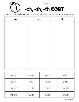 th sound worksheet teaching resources teachers pay teachers