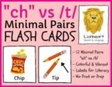 "ch" vs /t/ - minimal pairs - teletherapy & distance learning