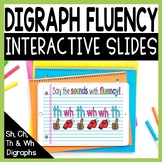 Digraph Fluency Digital Interactive Slides Science of Reading