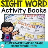 Sight Word Activity Books - Kindergarten and 1st Grade Sig