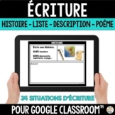 Écriture numérique pour Google Classroom™ - French Writing