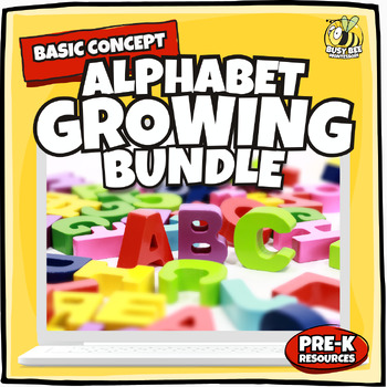 Preview of Alphabet Growing Bundle 50% OFF