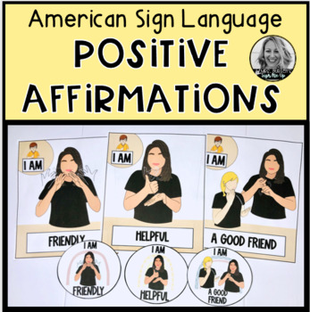 Preview of ASL Positive Affirmations