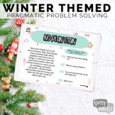 No Print Interactive Winter Themed Pragmatic Problem Solving