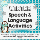 Winter Speech and Language Activities