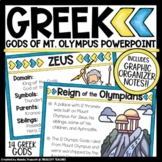 Greek Mythology: Gods of Mt Olympus Presentation & Graphic