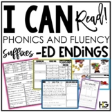 -ed Endings with Past Tense Verbs /d/, /t/, /id/ Phonics F