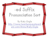 -ed Suffix Sort by Pronunciation