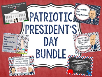 Preview of Patriotic President’s Day Bundle